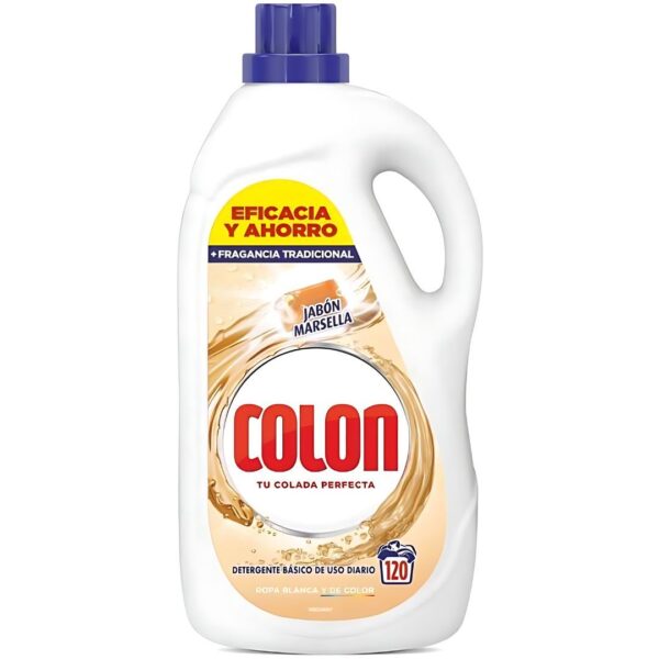 Colon Detergente en Gel Marsella 120 Lavados