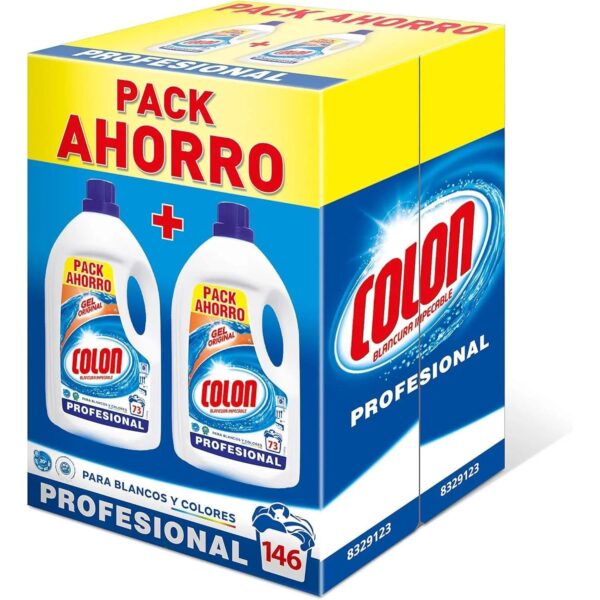 Colon Detergente en Gel Pack Ahorro 146 Lavados