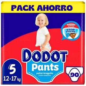 dodot pants talla 5 caja de 90 pañales