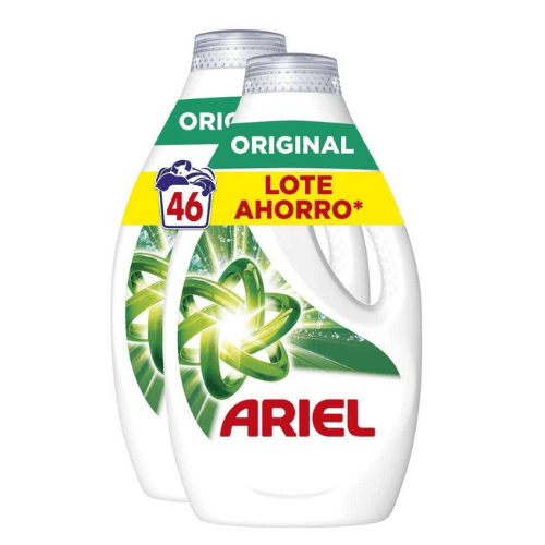 Ariel Original Detergente Líquido 46 Lavados Pack 2x23
