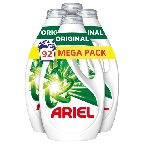 Ariel Original Detergente Líquido Mega Pack 92 Lavados