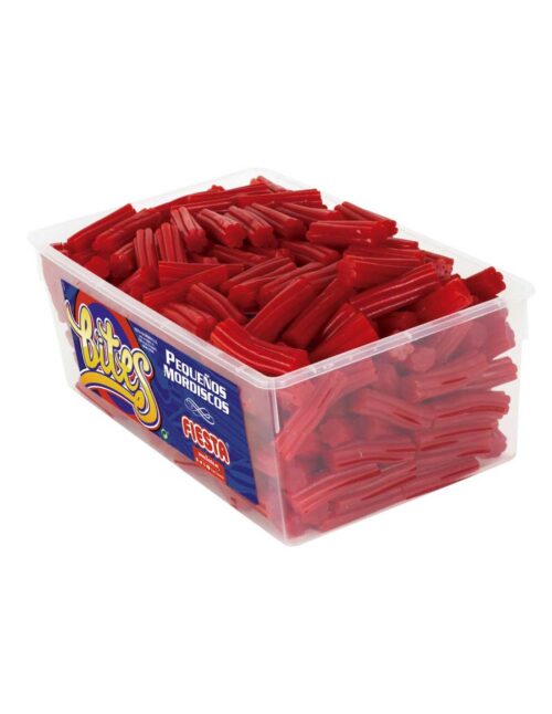 Bites Maroma - Pequeños Mordiscos de Regaliz Dulce Sabor Cereza - Envase de 270 unidades