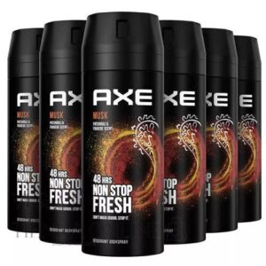 axe musk desodorante pack 6 150ml