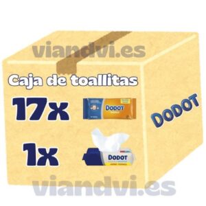 caja de toallitas dodot sensitive dodot básico