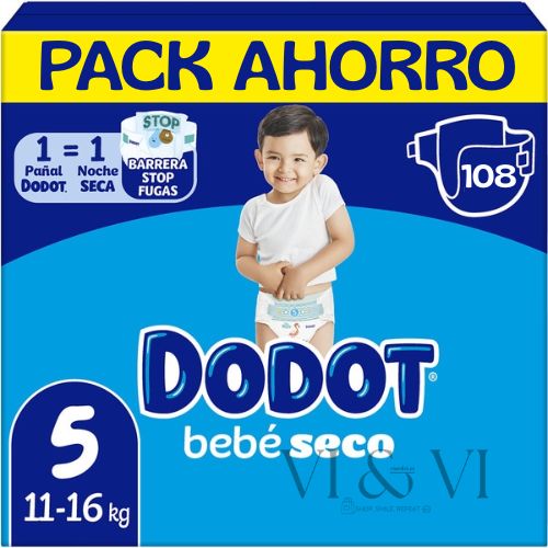 dodot bebé seco talla 5