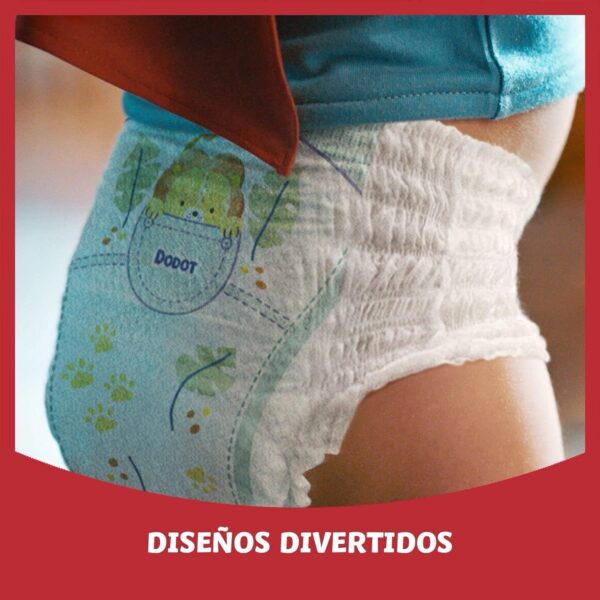 Dodot Activity Pants Talla 7(17kg+) Paquete de 30 Pañales Braguita - Imagen 7