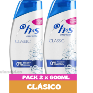 h&s champú anticaspa pack ahorro