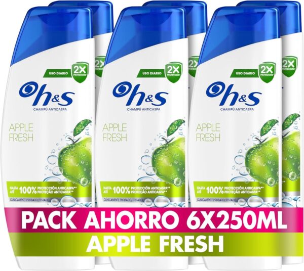 h&s champú anticaspa manzana fresca