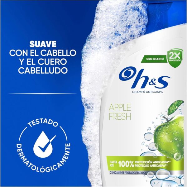 h&s champú anticaspa manzana fresca