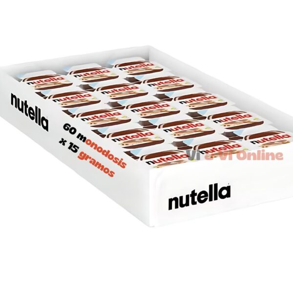 Nutella monodosis chocolate con avellanas