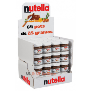 nutella bote 25 gramos eventos pack 64