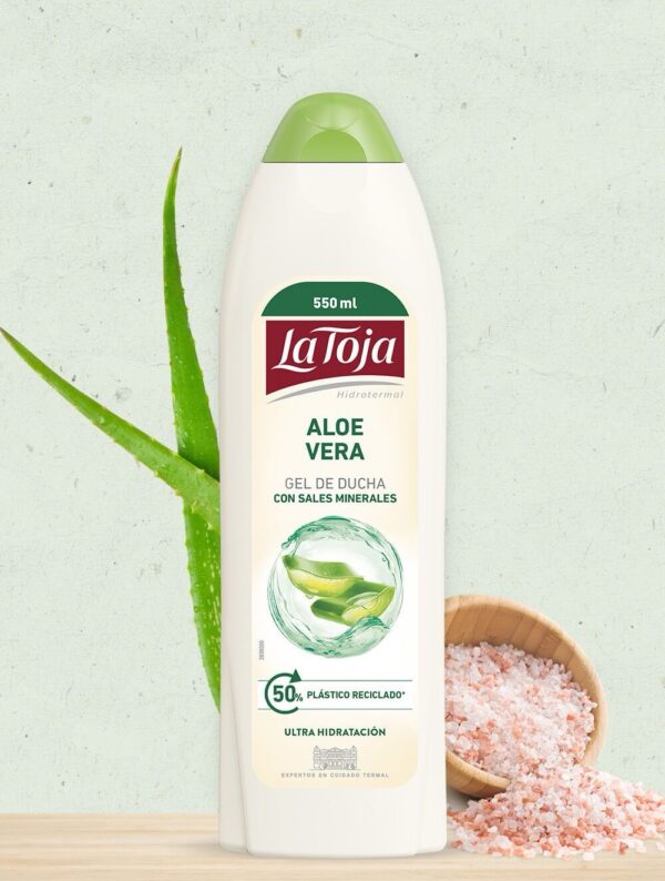 La toja Aloe vera gel de ducha pack ahorro