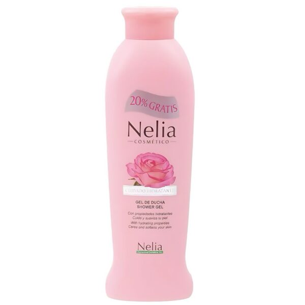 Nelia gel de ducha agua de rosas