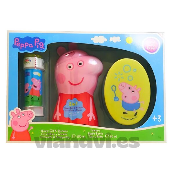 peppa pig set baño regalo