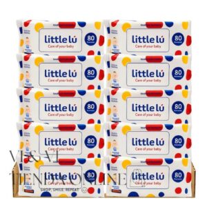 little lu toallitas húmedas para bebé 12 x 80