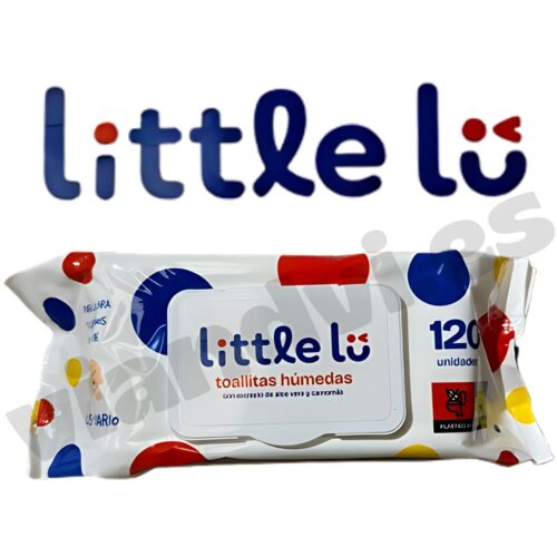 toallitas little lu 120
