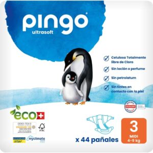 pingo pañales TALLA 3 44 UNIDADES