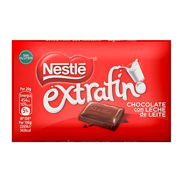 Nestlé Chocolate Extrafino Caja de 24 unidades de 20 gramos - Imagen 2