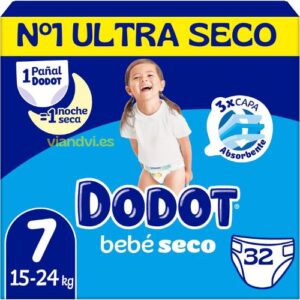 pañales dodot talla 7