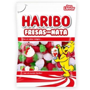 haribo fresas con nata