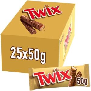 twix chocolatinas caja de 25