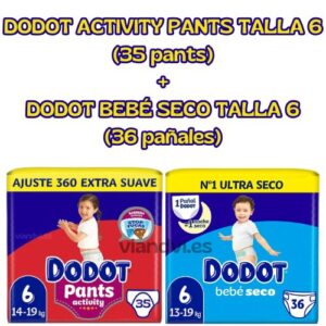 PACK DODOT TALLA 6