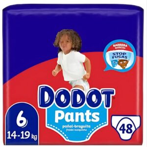 DODOT PANTS TALLA 6 48 PAÑALES