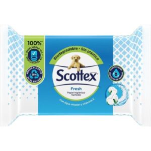 scottex fresh papel higiénico húmedo