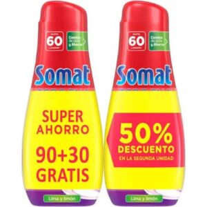 Somat Gel todo en 1 lavavajillas