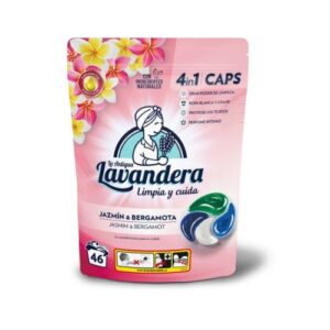 lavandera aromaterapia bolsa de 46 detergente en cápsulas