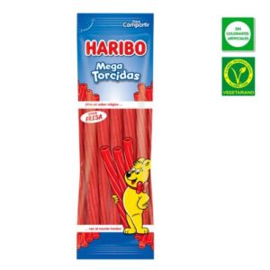 haribo mega torcidas fresa bolsa 200g