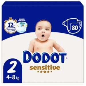 dodot sensitive talla 2 80 pañales
