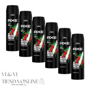AXE AFRICA DESODORANTE SPRAY XXL PACK 6
