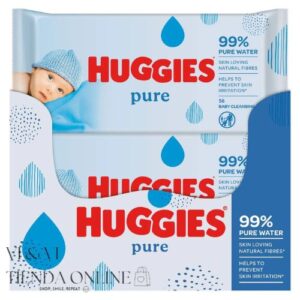 HUGGIES PURE AQUA 99% CAJA DE 10