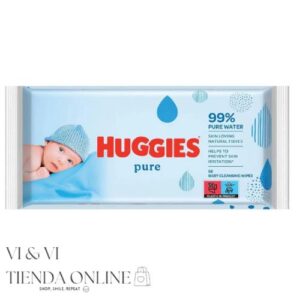 HUGGIES PURE TOALLITAS 99% AGUA