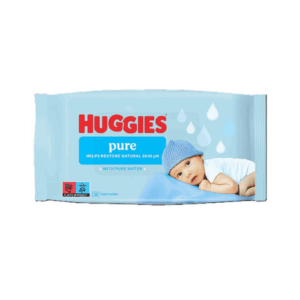 Huggies Pure 56 toallitas para bebe con agua pura