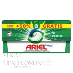 ariel pods original 30 cápsulas