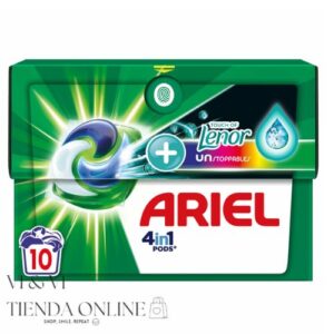 ariel pods toque lenor 10 cáspulas