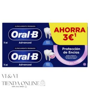 oral-b advanced protección de encías 2 x 75ml
