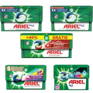 ariel pods pack completo