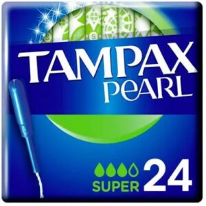 tampax pearl SUPER 24 unidades