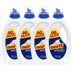Norit Delicado a Mano Detergente Líquido Pack 4