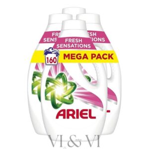 ariel sensaciones mega pack 160 lavados
