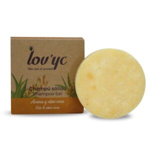 champú sólido avena y aloe vera