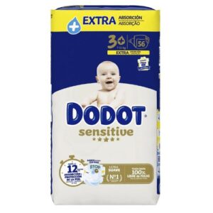 dodot sensitive talla 3+ pañales