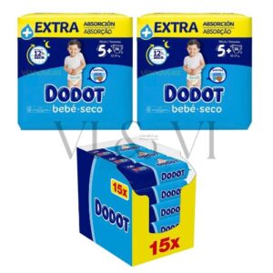 Dodot Bebé Seco Talla 5+