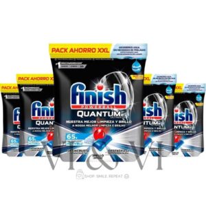 finish quantum ultimate pack ahorro 5 x 65 cápsulas