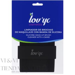 limpiador de brochas de maquillaje