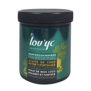 mascarilla aceite de coco lov'yc