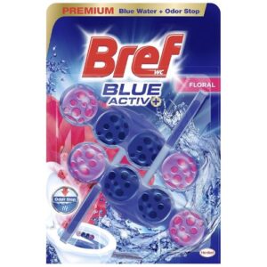 BREF WC blue activ+ floral pack ahorro